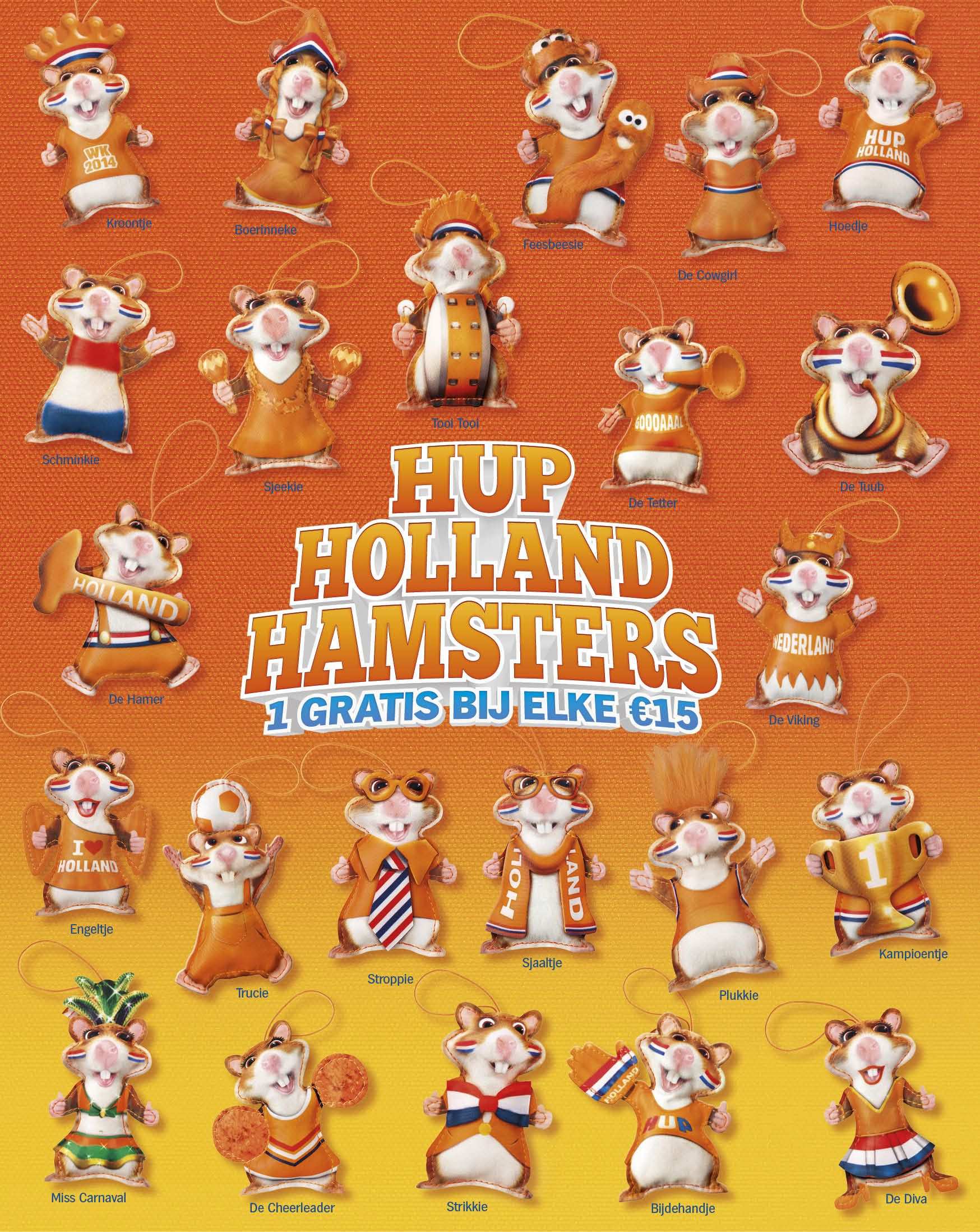 Legioen Oranje Hamsters Support Nederlands Elftal Tijdens Wk