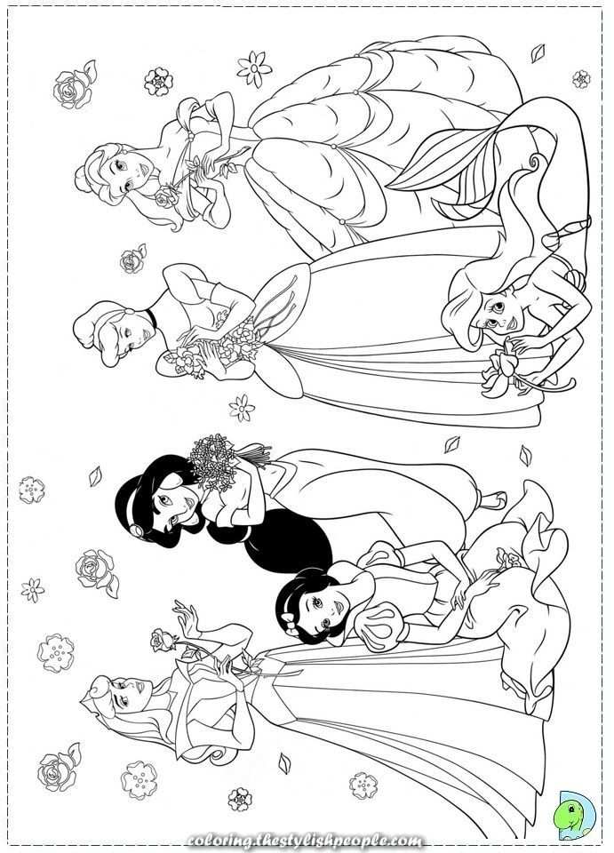Disney Princess Disney Kleurplaten