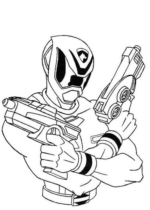 Coloring Pages Of Power Rangers Yellow Ready Coloring Page