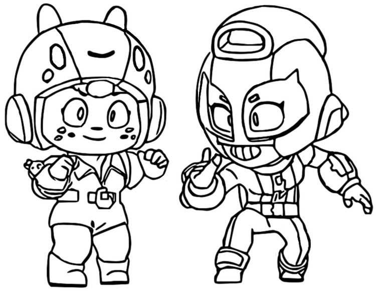 Brawl Stars Coloring Pages Check More At Https Www Donyoung08