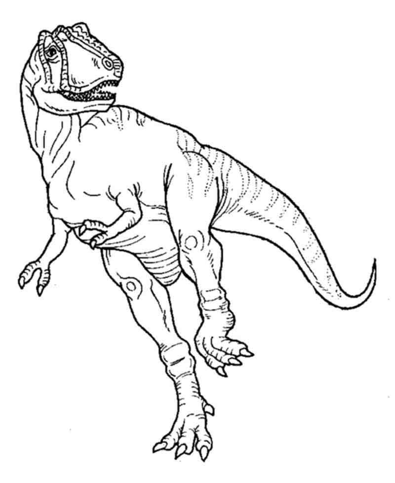 Trex Coloring Pages Printable 2020 Dinosaur Coloring Dinosaur