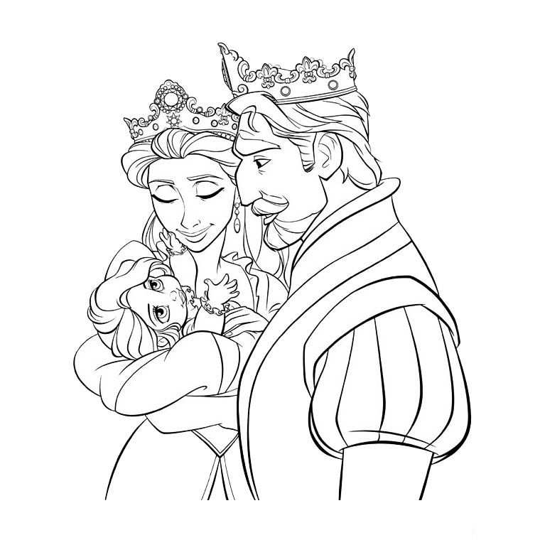 Free Printable Tangled Coloring Pages For Kids Rapunzel Coloring