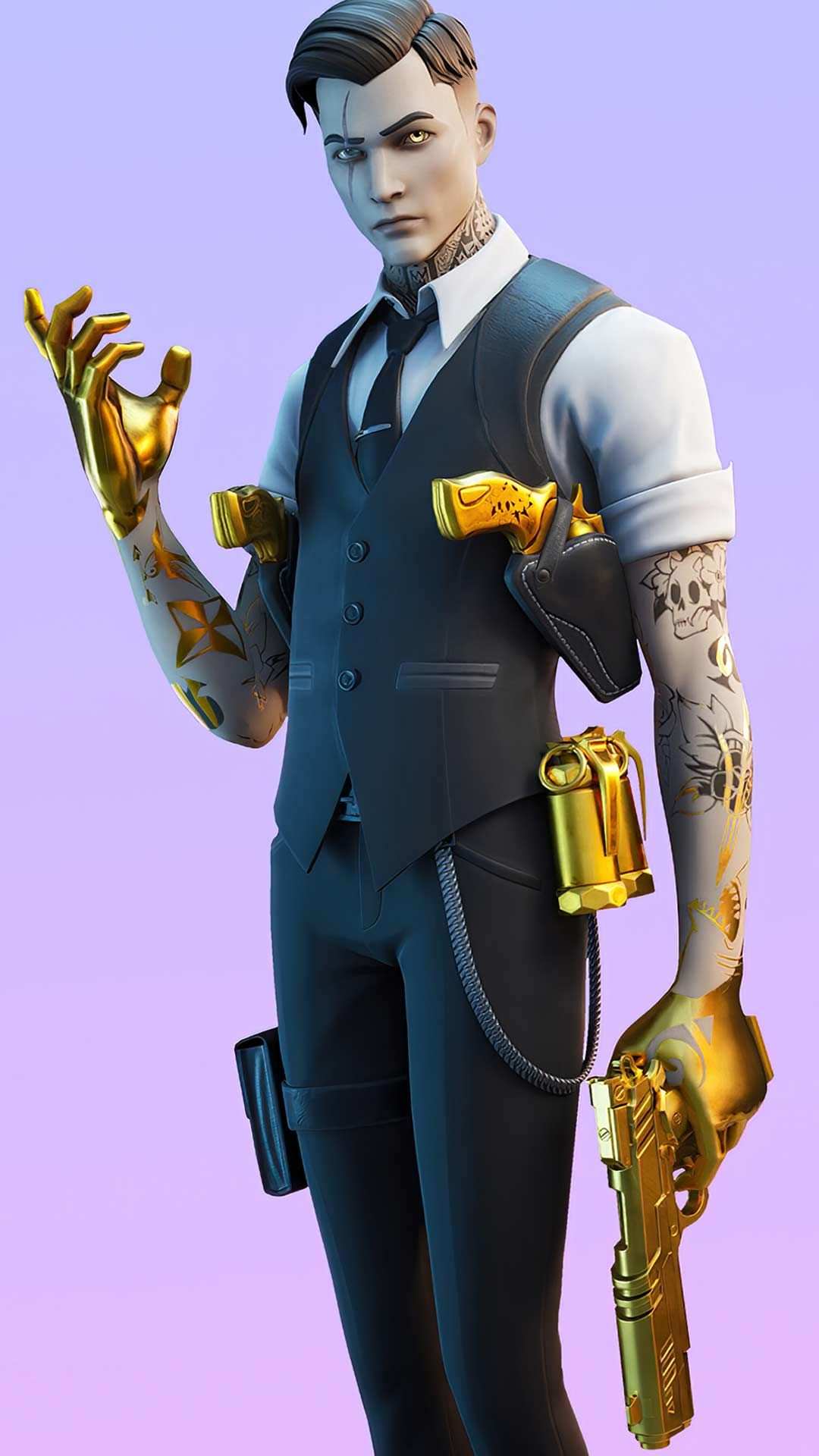 Fortnite Midas Skin Kleurplaat