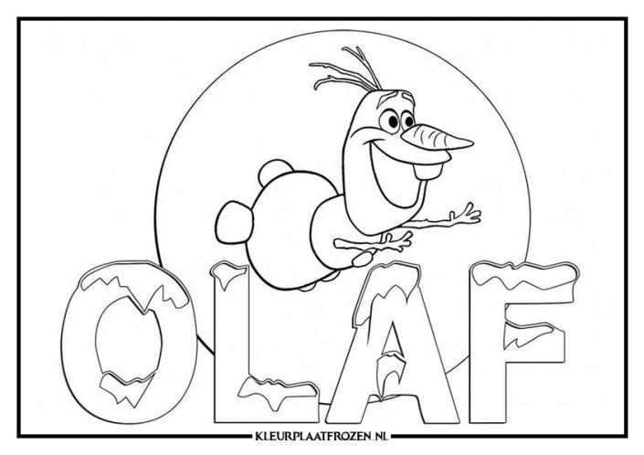 Free Olaf Color Pages Frozen Coloring Pages Summer Coloring