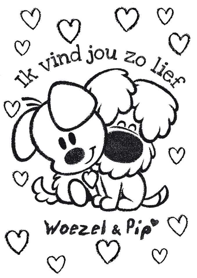 Kleurplaat Hart Valentijn Moederdag Vaderdag Kleurplaten
