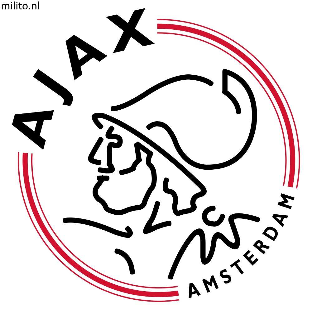 Ajax Logo De Mooiste Kleurplaten Milito Nl