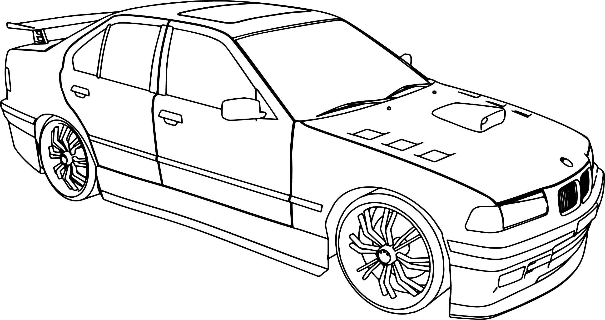 Ausmalbilder Autos Bmw - Malvorlagen