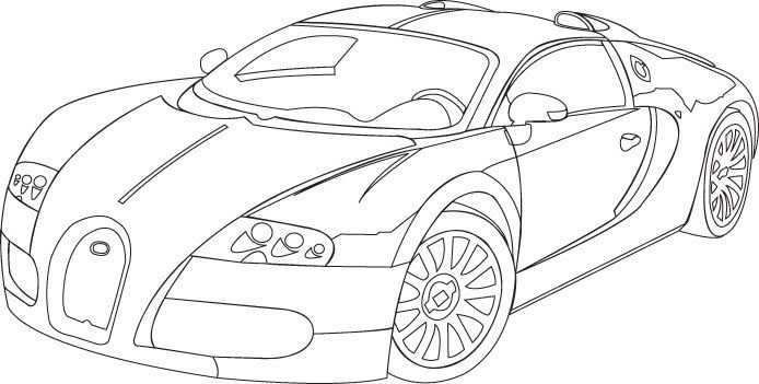 Bugatti Drawings In Pencil Cool Drawn Concept Car 2011 Wallpaper