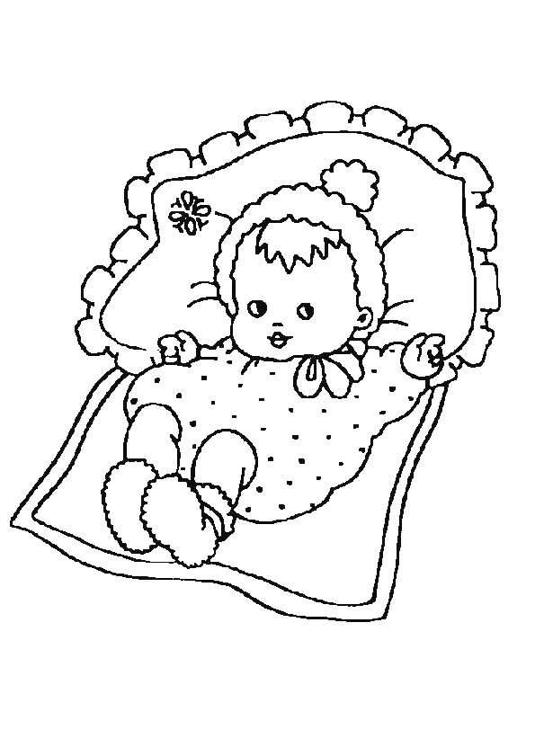 Kleurplaat Thema Baby Knutselen Thema Baby Kleurplaten Thema