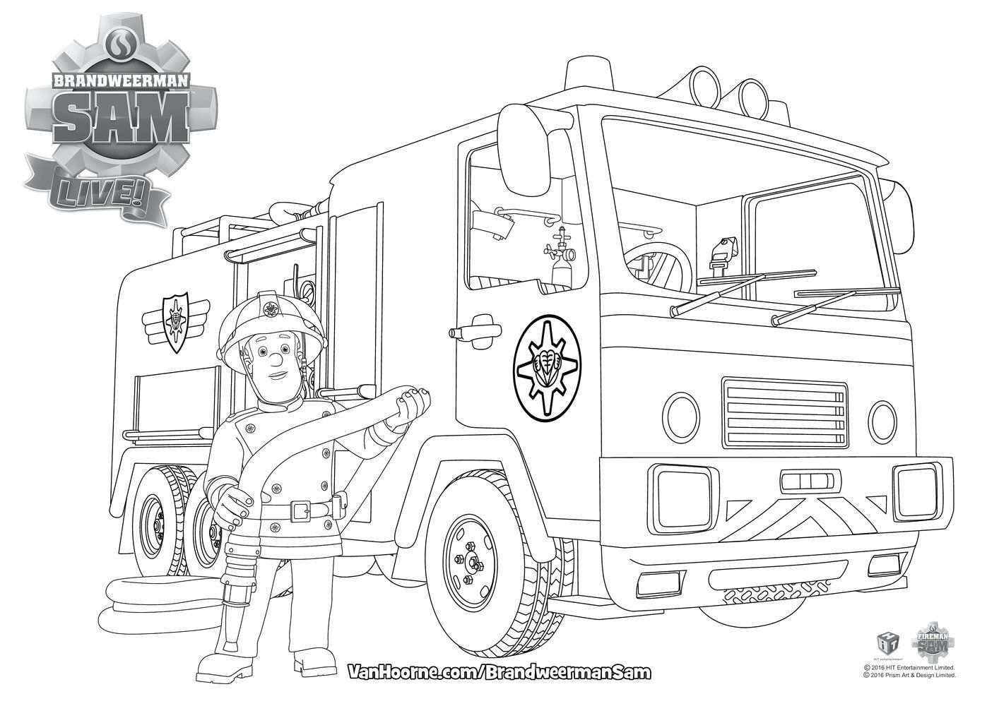 Fireman Sam Coloring Picture Tuzolto Sam Szinezo Coloringpage