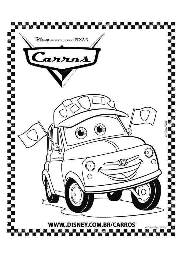 84 Coloring Pages Of Cars Pixar With Images Disney Coloring