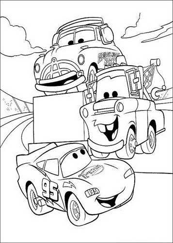 Kids N Fun 84 Kleurplaten Van Cars Pixar
