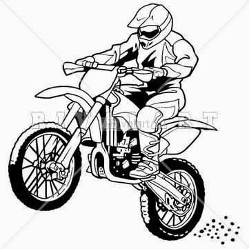 Motorcycle Coloring Pages Free And Printable With Images Bike