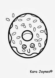 Top 10 Donut Coloring Pages For Your Toddler Donut Coloring Page