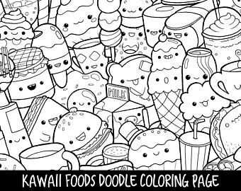 60 Cute Doodle Faces Expressions Printable Practice Sheets