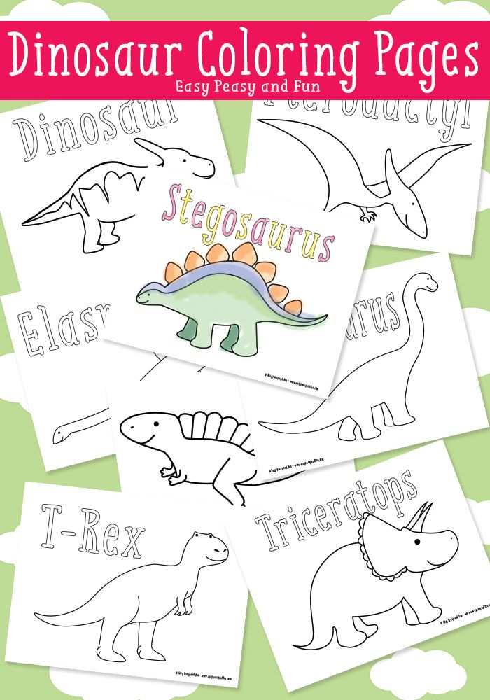 Dinosaur Coloring Pages Dinosaurus Feestje Dinosaurussen En