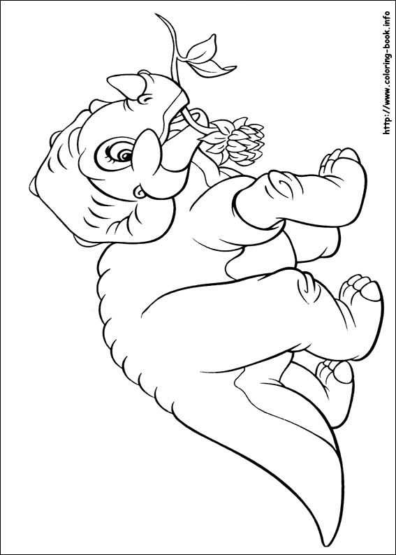 The Land Before Time Coloring Picture Kleurplaten Disney