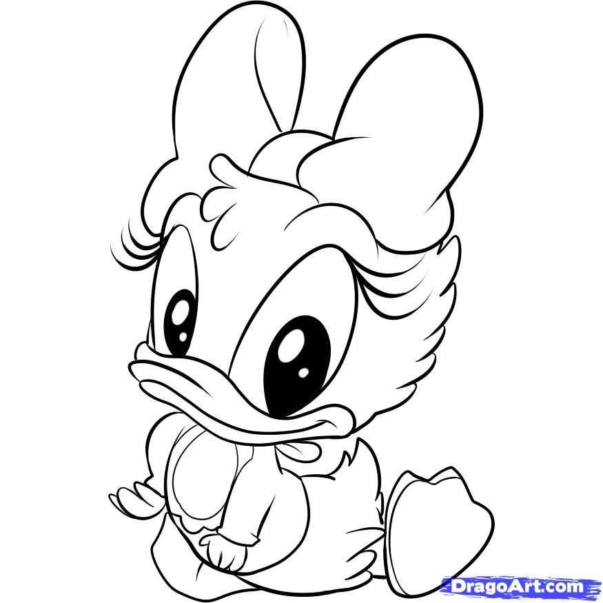How To Draw Baby Daisy Duck By Dawn Met Afbeeldingen