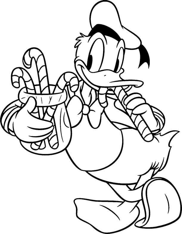 Donald Duck Disney Coloring Pages Cartoon Coloring Pages