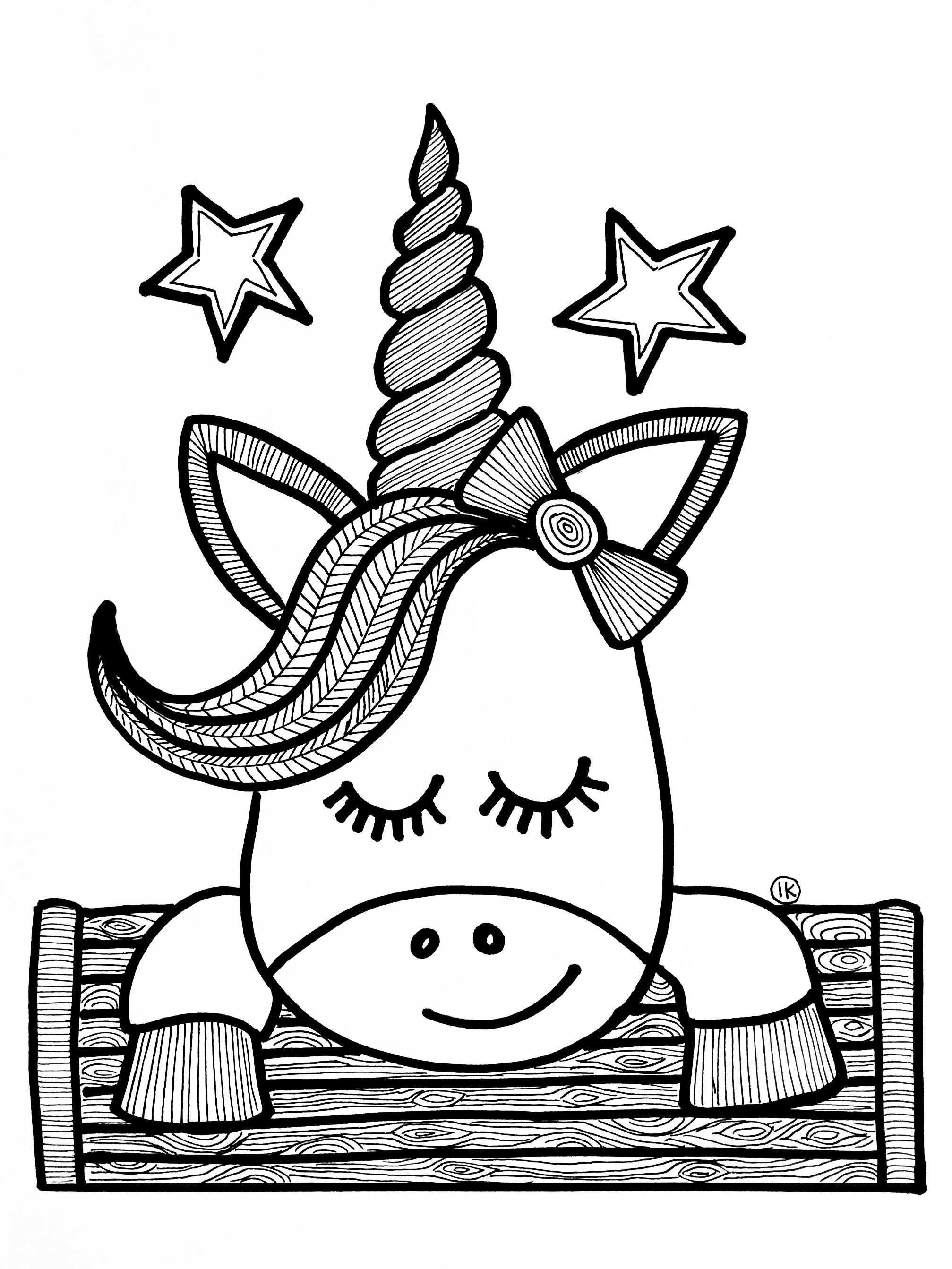 Kleurplaten Eenhoorns Unicorns Kleurplaten Mandala Kleurplaten