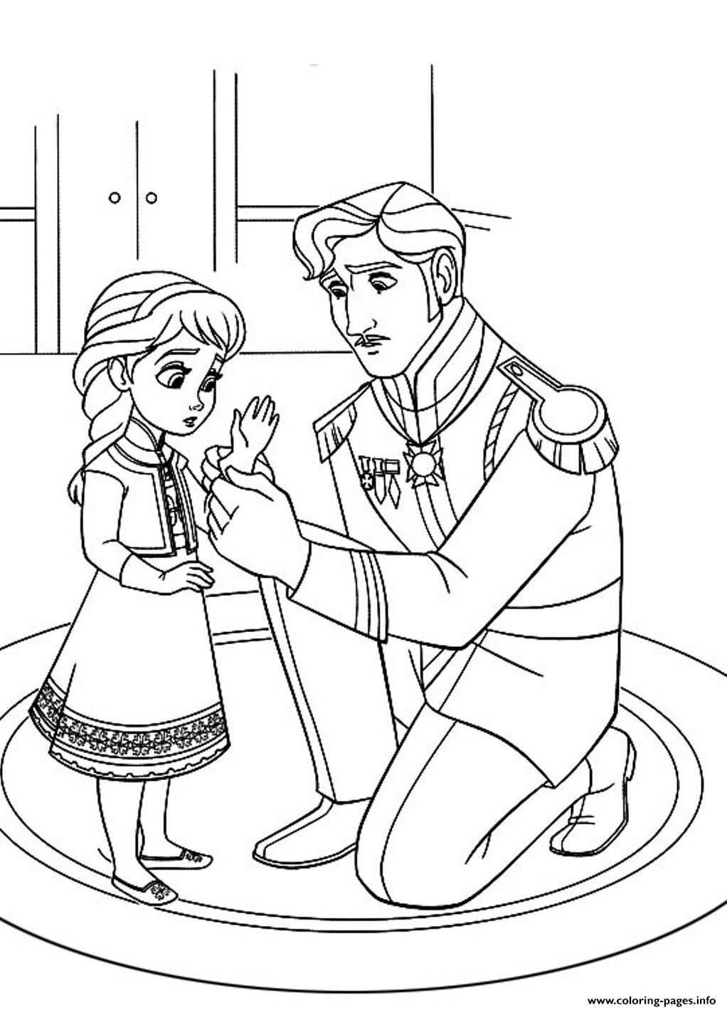 Print Free Frozen D500 Coloring Pages With Images Elsa