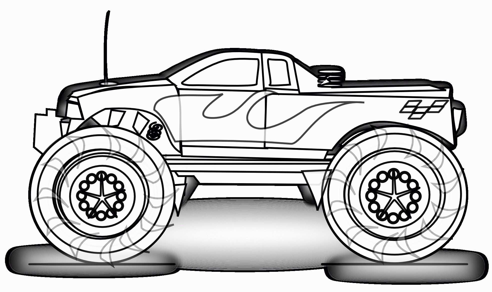 Coloring Pages Of Cars And Trucks Frais Disney Cars Coloring