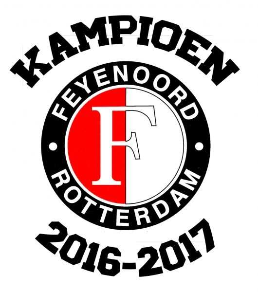 Kleurplaat Feyenoord Kampioen