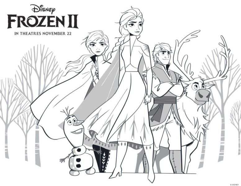 Kleurplaat Frozen Frozen Met Afbeeldingen Kleurplaten Frozen