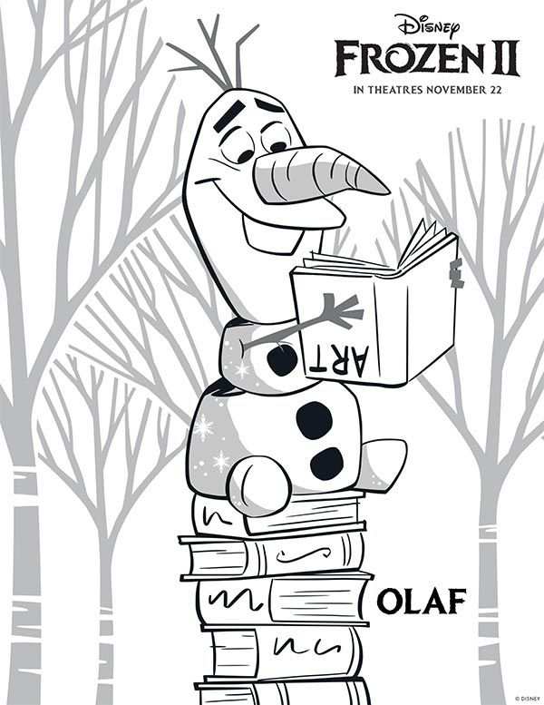 Frozen 2 Printable Coloring Pages And Activities With Images