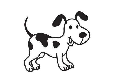 Kleurplaat Hond Huisdieren Tekenen Hond Tekeningen