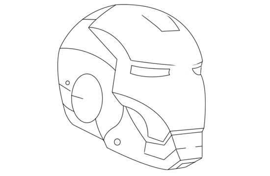 Iron Man Mask Iron Man Helmet Helmet Drawing Iron Man Mask