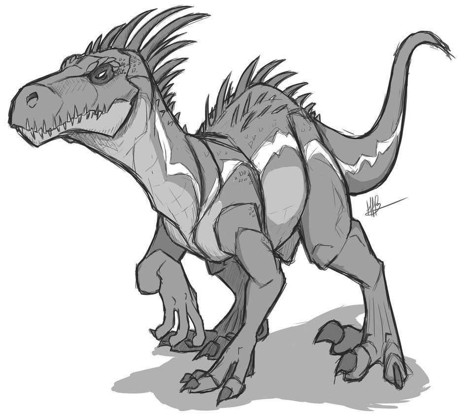 Jurassic World With Images Coloring Pages