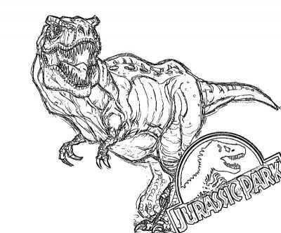 Printable Jurassic Park 13 Coloring Page Coloring Pages