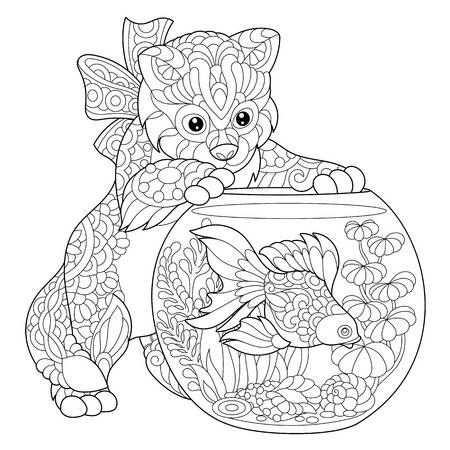 Top Hat Creative Kittens Coloring Book By Marjorie Sarnat Met