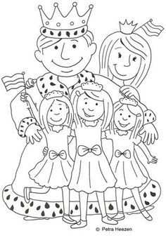 Kings Day King Wiilem Alexander Queen Maxima Princesses Amalia