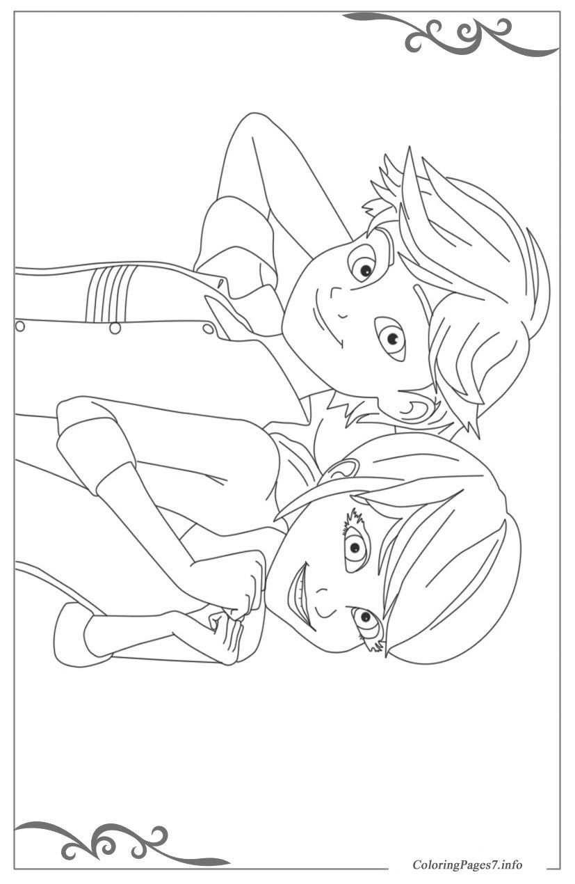 Ladybug And Cat Noir Kwami Coloring Pages / Ladybug Coloring book