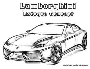 Auto Coloring Lamborghini Cars Coloring 1 Drawing With Images