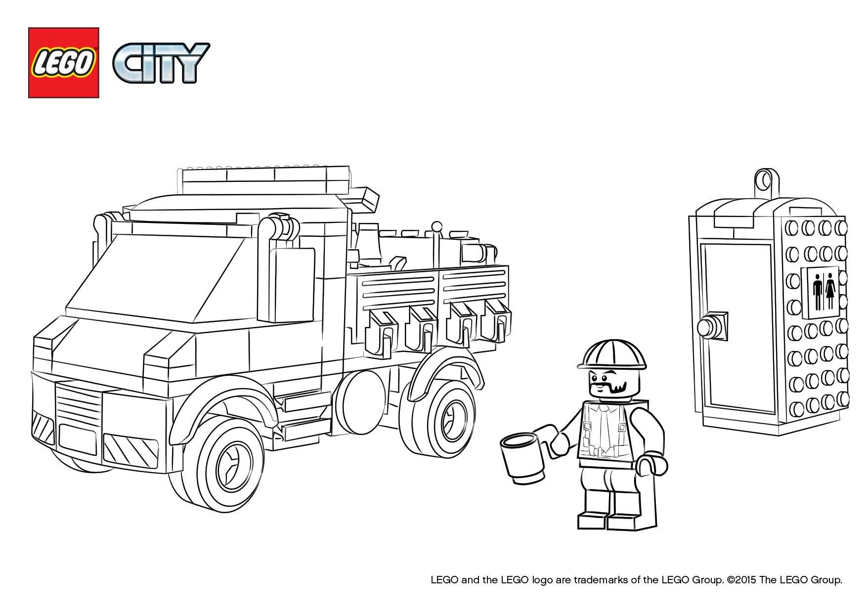 Coloring Pages Of Cars And Trucks Meilleur De 31 Lego Police