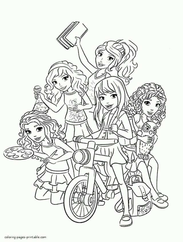 25 Brilliant Image Of Lego Friends Coloring Pages Lego Coloring