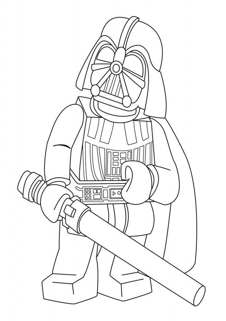 Lego Star Wars Coloring Pages Craft Ideas Kleurplaten Lego