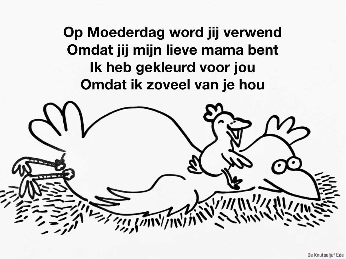 Moederdag Versje Moederdag Moederdag Knutselen Peuters