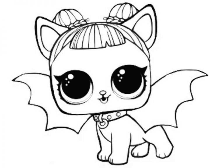 Mermaid Lol Surprise Doll Coloring Pages Merbaby Unicorn
