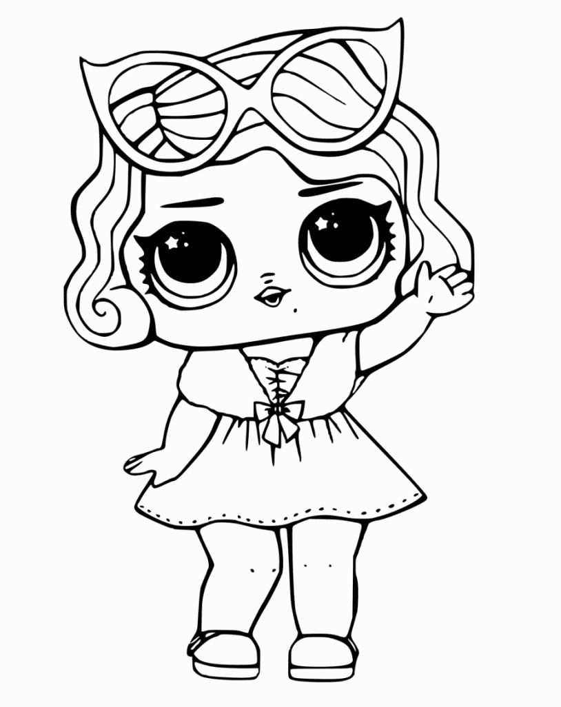 Coloring For Color Blind With Images Baby Coloring Pages Cute