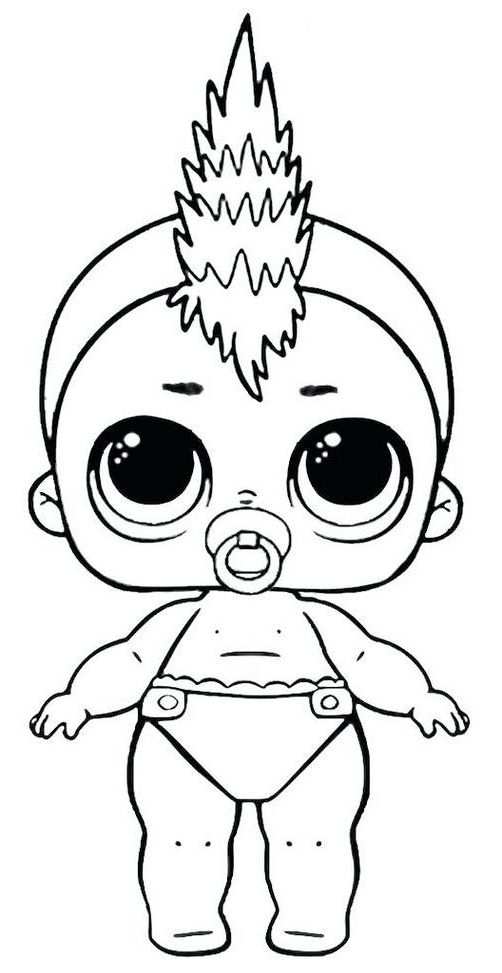 Lol Doll Coloring Pages With Images Barbie Coloring Pages