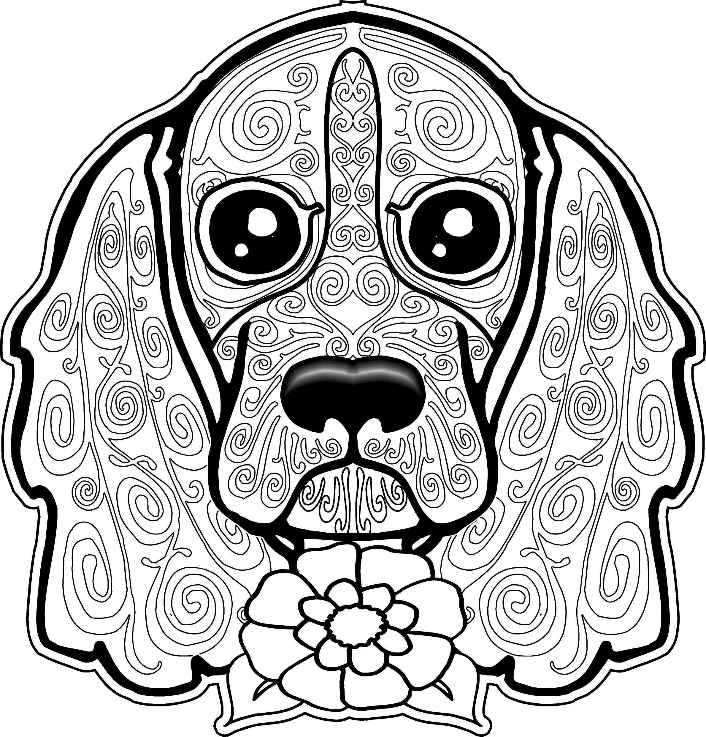 Dog Coloring Page Dog Coloring Pages Free Coloring Page Free