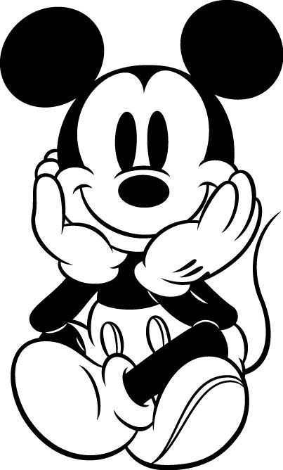 Kleurplaat Mickey Disney Mickey Mouse Diversao Disney Mickey