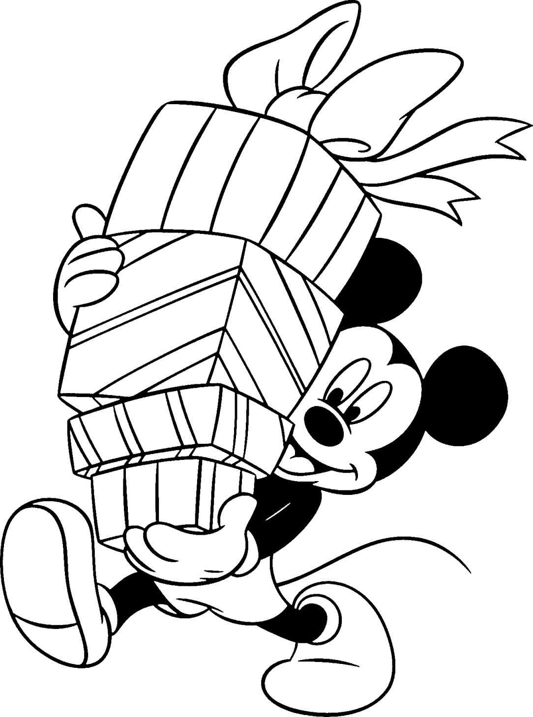 Kadootjes Van Mickey Mickey Mouse Para Colorear Dibujos Mickey
