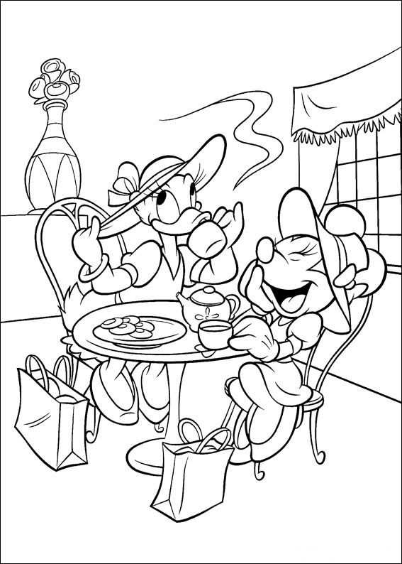 Minnie Mouse Coloring Pages For Kids Printable Online Coloring