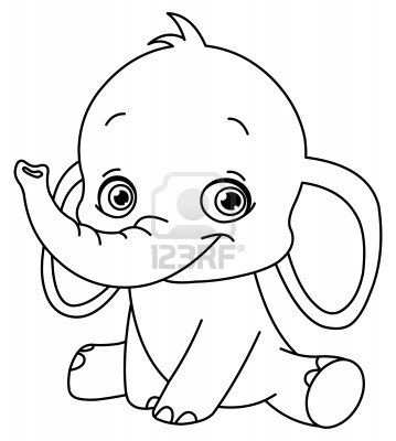 Elephant Coloring Pages For Preschooler Coloringpagesfree
