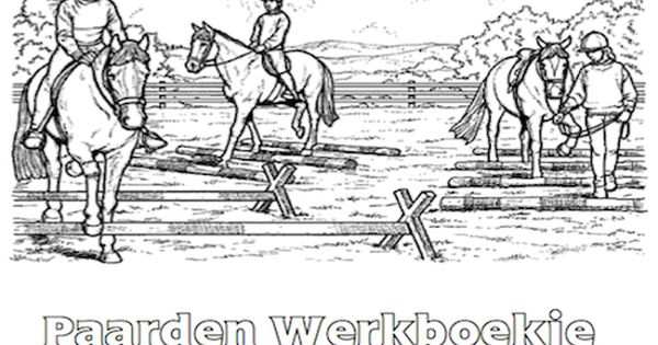 Paarden Werkboekje Groep 6 Paarden En Spelletjes
